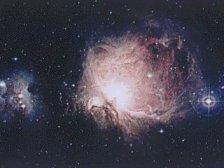 La belle nbuleuse d'Orion, visible en hiver, o naissent des toiles.